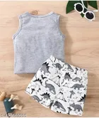 Cotton Printed Clothing Set for Boys 