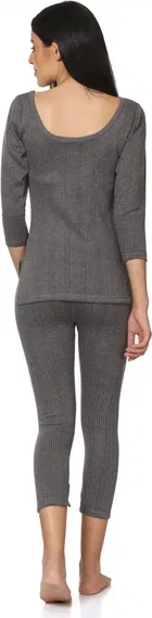 Polycotton Full Sleeves Thermal Set for Women 