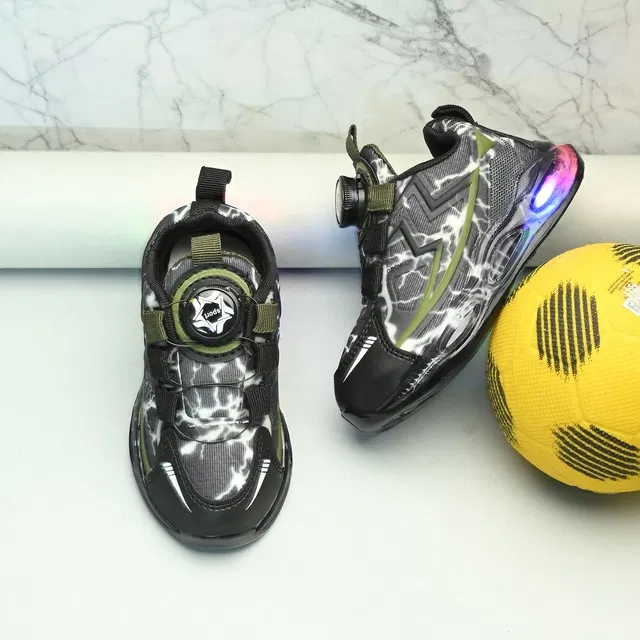 Casual Shoes for Kids (Black, 13 C)
