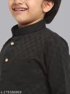 Cotton Blend Kurta with Pyjama for Boys 