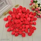 Polyester Artificial Rose Flowers 