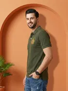 Embroidered Polo T-shirt for Men 
