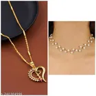 Alloy Pendant with Chain & Necklace for Women 