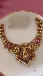 Zircon Gold-plated Necklace Set for Women 