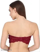 Net Solid Bras for Women, Assorted, Pack of 3 