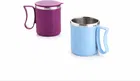 Stainless Steel Coffe Mug, Multicolour , Pack of 2 