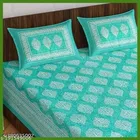 Cotton Queen Bedsheet with 2 Pillow Cover 
