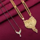 Womens Mangalsutras,, Pack of 2 (SN- 69) (Gold)