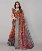 Women's Desinger Saree with Blouse 