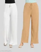Palazzos for Women, Pack of 2 