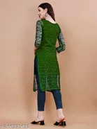 Net Kurti for Women,  Green  