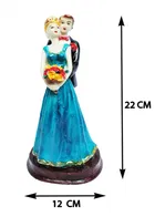 Polyresin Loving Couple Showpiece 