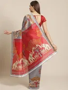 Mysore Silk Printed Saree for Women 