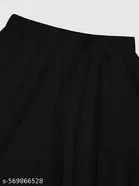 Cotton Blend Solid Trackpant for Men, Black 