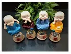 Polyresin Little Monks Lamba Car Dashboard Idols 