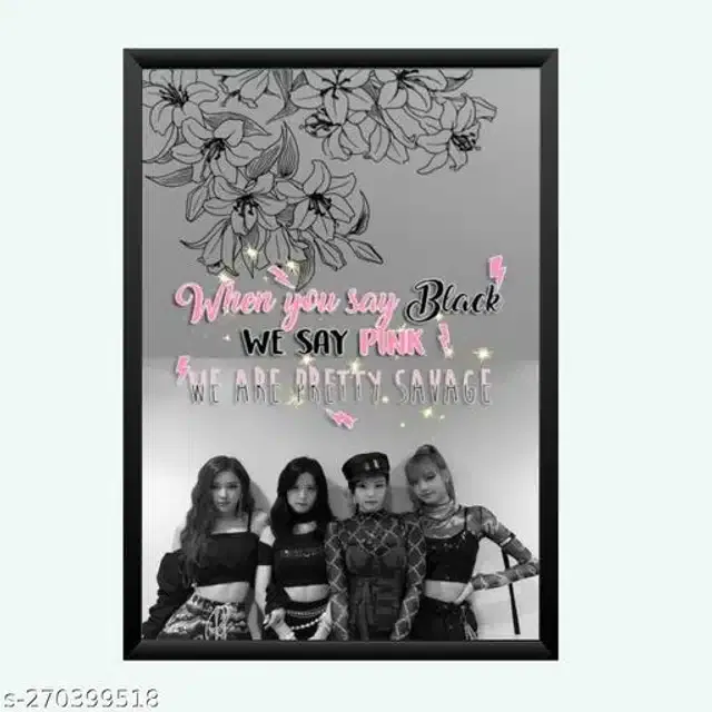 Plastic Photo Frame (Multicolor, 5x7 inches)