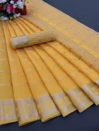 Jacquard Printed Saree for Women 