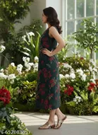 Floral Print Kurti for Women 
