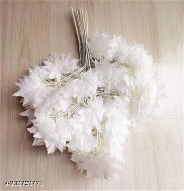 Plastic Artificial Flower (Multicolor, Pack of 5)