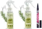 Combo of 2 Pcs Alps Goodness Rosemary Water Hair Spray for Thick Hair (200 ml) & 36H Liquid Eyeliner Pen (Set of 3)