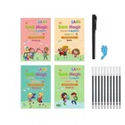 Pre-School Practice Copy Book with Pen for Kids (Multicolor, Set of 1)