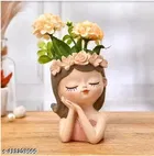 Fiber Decorative Cute Plant Holders for Home Decor 