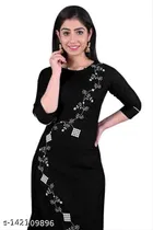 Viscose Rayon Printed Kurti for Women 