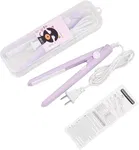 Hair Dryer with 2 in 1 Hair Straightener and Curler, Multicolour 