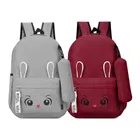 Combo of Korean Design PU Backpacks for Women & Girls 