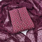 Cotton Slub Unstitched Dress Material for Women 