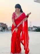 Georgette Saree for Women 