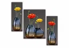 JAIPUR WOODEN CRAFTS Flower Pot Wall Paintings With Frame For Home Decor 