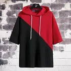 Hooded Colorblocked T-Shirt for Men 