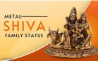 Metal Shiv Parivar Murti 
