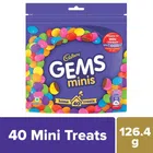 Cadbury Gems Chocolate Home Treats Pack, 126.4 g