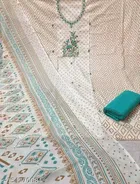 Cotton Printed Unstitched Dress Material for Women 