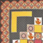 Flat Jaipuri Prints Single Bedsheet with 1 Pillow Cover 100% Cotton 