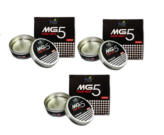 MG5 Hair Wax (100 g, Pack of 3)