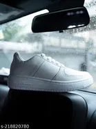Solid Synthetic Sneakers for Girls 