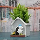 Resin Decorative Cute Plant Holder for Home Decor, Multicolor