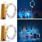 Battery Operated Cork LED Lights (Multicolor, Pack of 2)