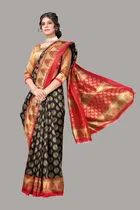 Printed Saree with Blouse Piece for Women 