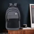 Nylon Backpack for Men & Women, Grey