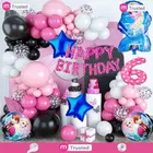 Disney Frozen Theme 6th Happy Birthday Decoration,Multicolour,Set Of 1