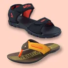 Combo of Sandals with Slippers for Men 