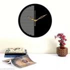 Wooden Wall Clock (Black)
