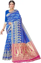 Jacquard Saree for Women 