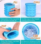 Silicone Ice Cube Bucket 