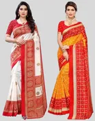 Art Silk Printed Sarees for Women 