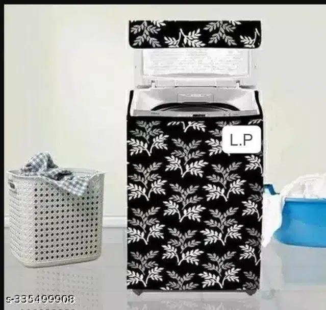 Fabric Washing Machine Cover (Multicolor)